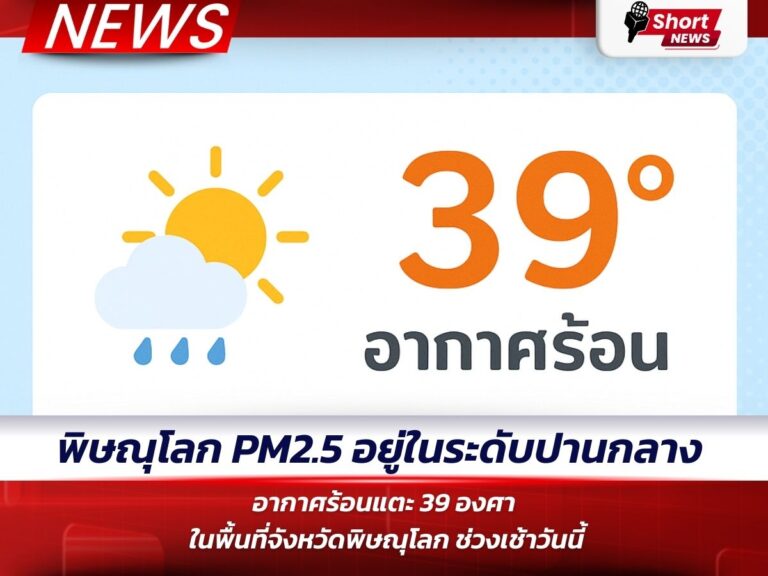 ข่าวพิษณุโลก - พิษณุโลก PM2.5