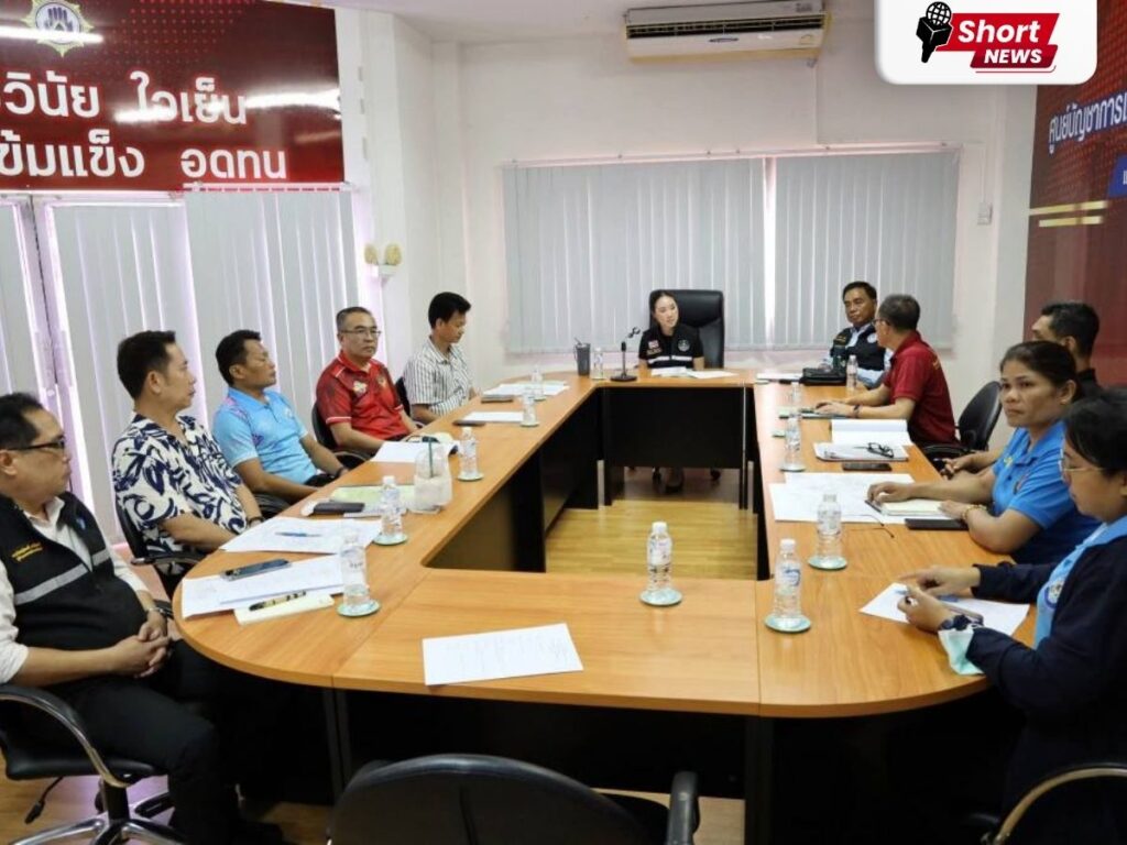 เทศบาลนครอุบลฯ ประชุมเตรียมพร้อมรับมือภัยธรรมชาติ รับฝนหนักปี 2568 (2) เทศบาลนครอุบลฯ ประชุมเตรียมพร้อมรับมือภัยธรรมชาติ รับฝนหนักปี 2568 (2)