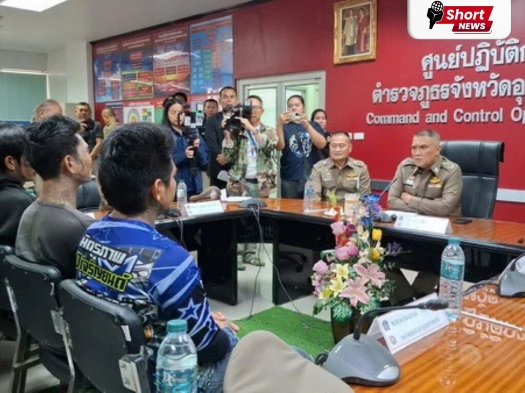 ผบช.ภ.3 แถลงจับแก๊งเงินกู้โหด บุกบ้านทุบทำร้ายยายวัย 65 ปี เจ็บสาหัสกลางดึก (3) ผบช.ภ.3 แถลงจับแก๊งเงินกู้โหด บุกบ้านทุบทำร้ายยายวัย 65 ปี เจ็บสาหัสกลางดึก (3)