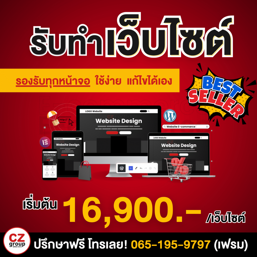 รับทำเว็บไซต์ WordPress