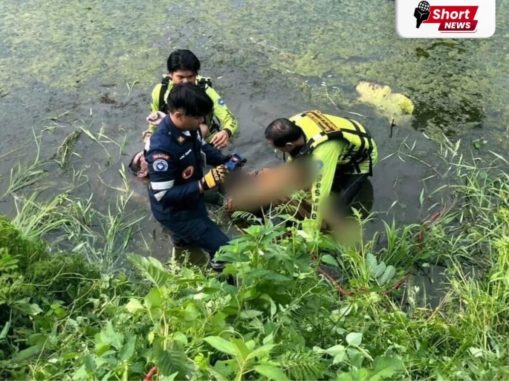 อุบัติเหตุสลด จยย.เสียหลักตกคลอง เสียชีวิตคาที่ (3) อุบัติเหตุสลด จยย.เสียหลักตกคลอง เสียชีวิตคาที่ (3)