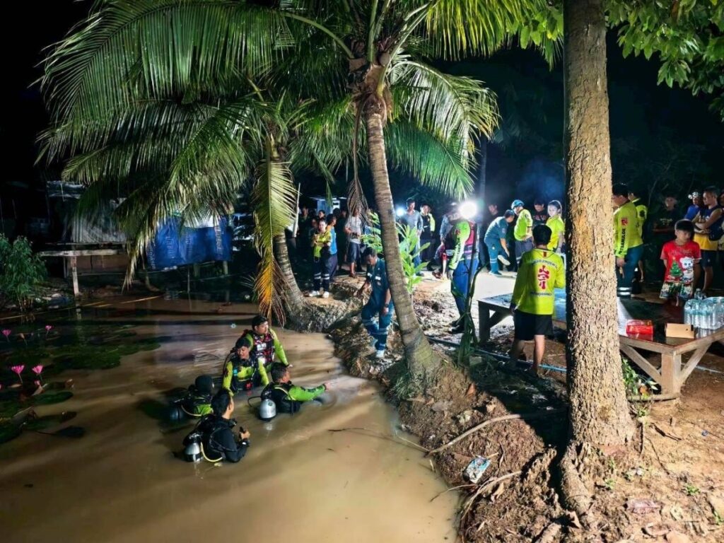 พบศพหญิงวัย 81 ปี สูญหายในสระน้ำ บ้านกลับพวง อ.บางระกำ จ.พิษณุโลก (3)